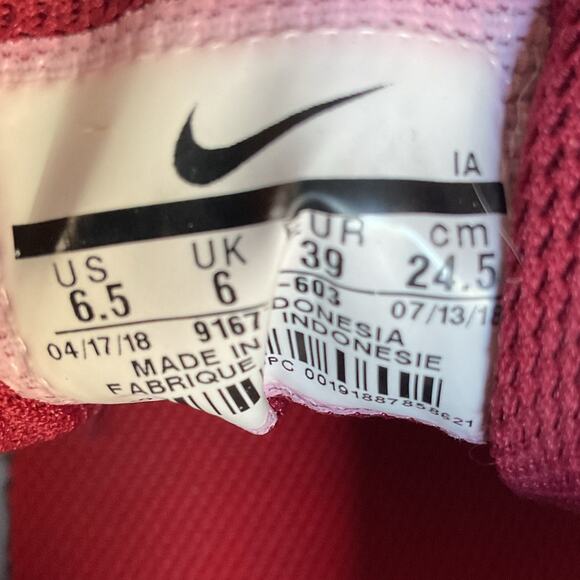 Nike MD Runner 2 Burgundy Red Retro Running Shoes Women’s 6.5 EUR 39 Sneakers - Picture 9 of 9